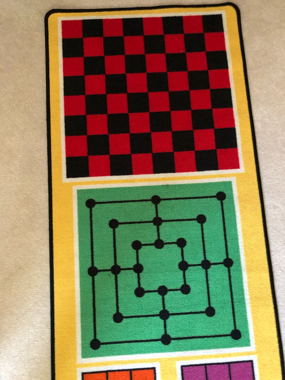 Melissa & Doug 4-in-1 Kids Floor Mat Game Rug